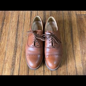 Samuel Hubbard 9.5 Market Brogue Cap Toe Oxfords